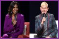 Ellen DeGeneres Sends Michelle Obama Her ‘Condolences’ Over Daughters Malia And Sasha Coming Back From College Amid The Coronavirus Pandemic