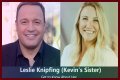 Who is Leslie Knipfing? Kevin James’s sister – Everything to Know